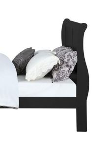 Louis Philippe - Twin Bed - Black