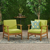 Perla - Club Chairs (Set of 2) - Green