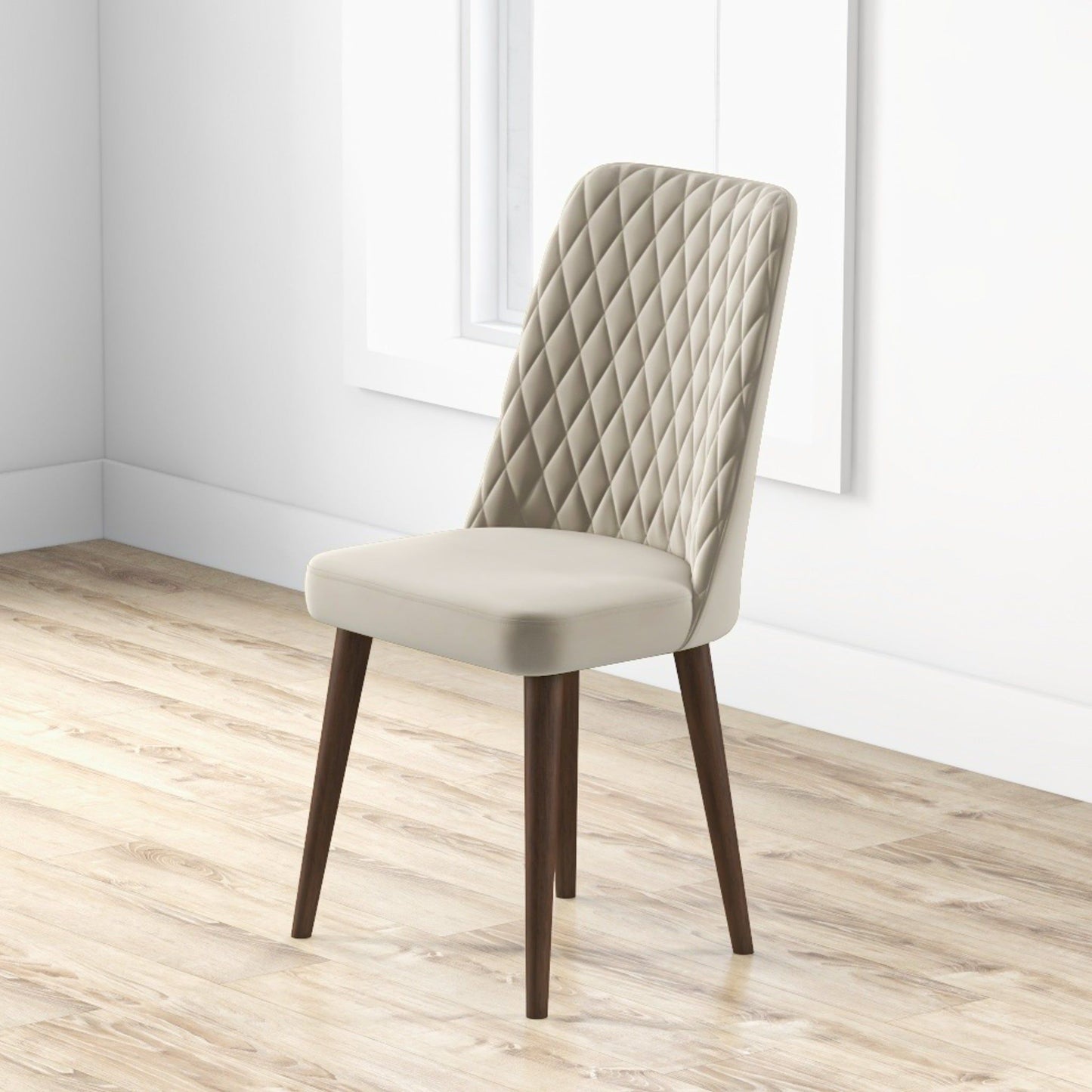 Katie - Mid-Century Modern Dining Chair (Set of 2) - Multi