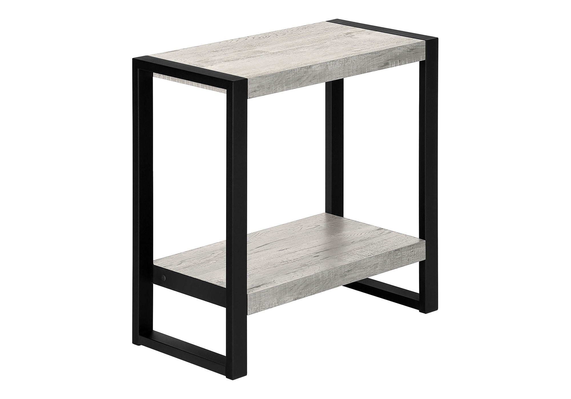 Accent Table, Side Industrial - Gray