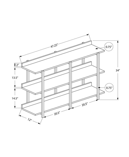 Accent Console Table For Entryway, Convenient Design Modern - Taupe