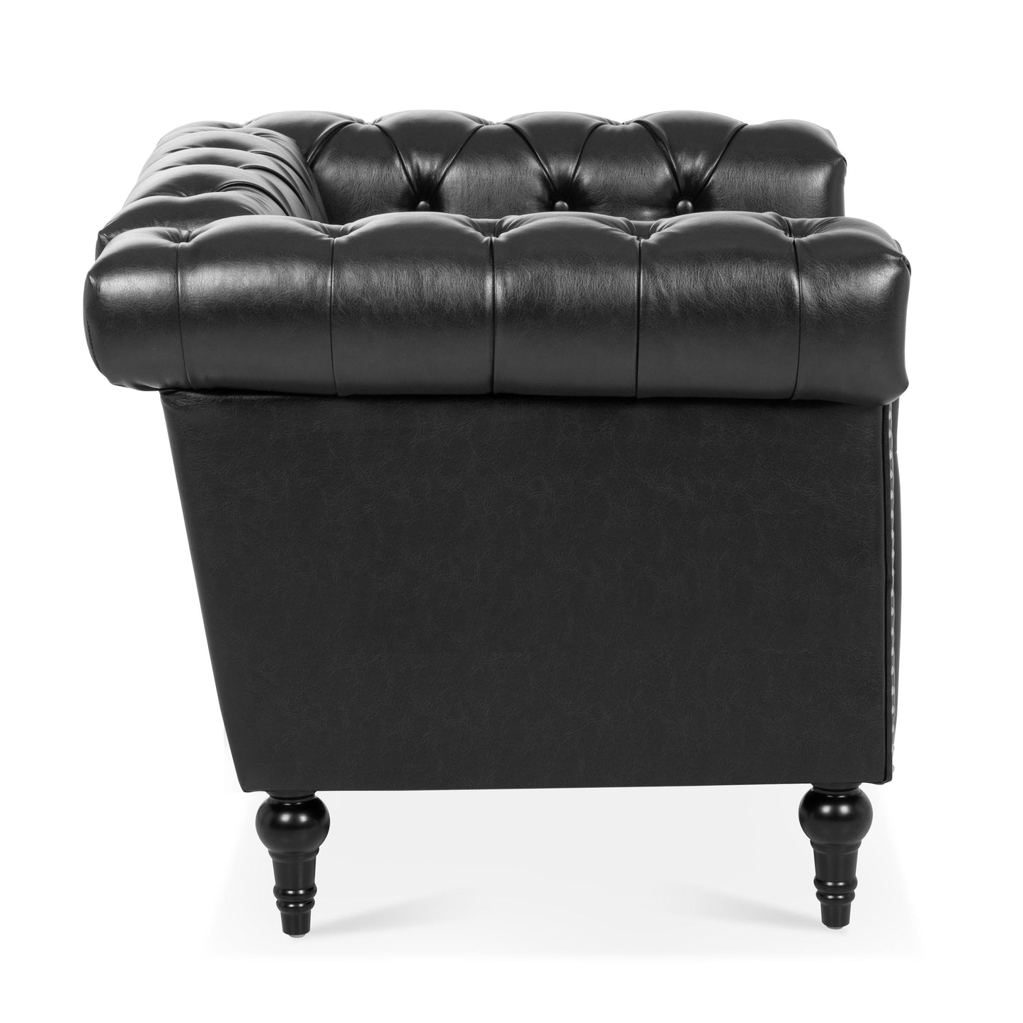 1 Seater Sofa - Black