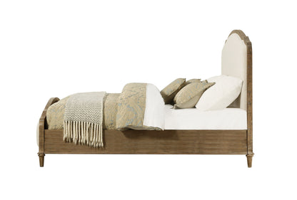 Ludin - King Upholstered Bed - Brown