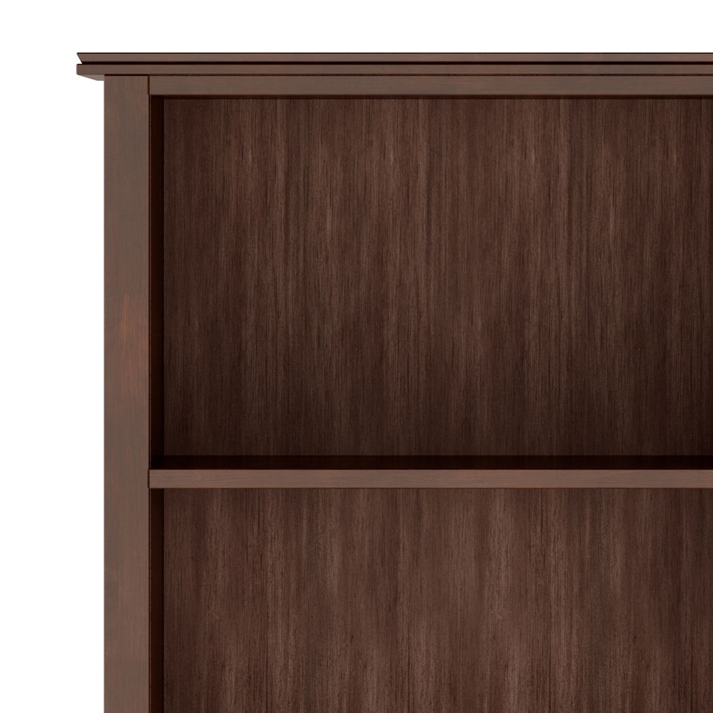 Artisan - 5 Shelf Bookcase - Russet Brown