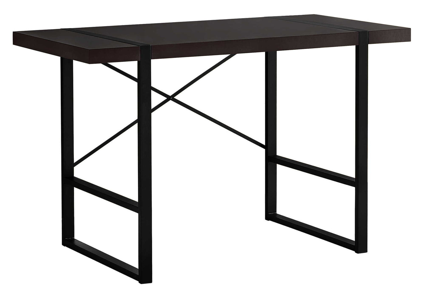 Computer Desk For Home Office, Laptop, Versatile Placement - Espresso