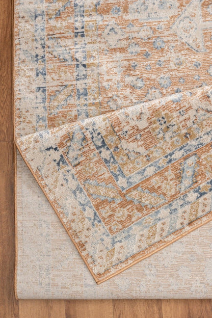 Noble - 2' X 3' Area Rug - Rust