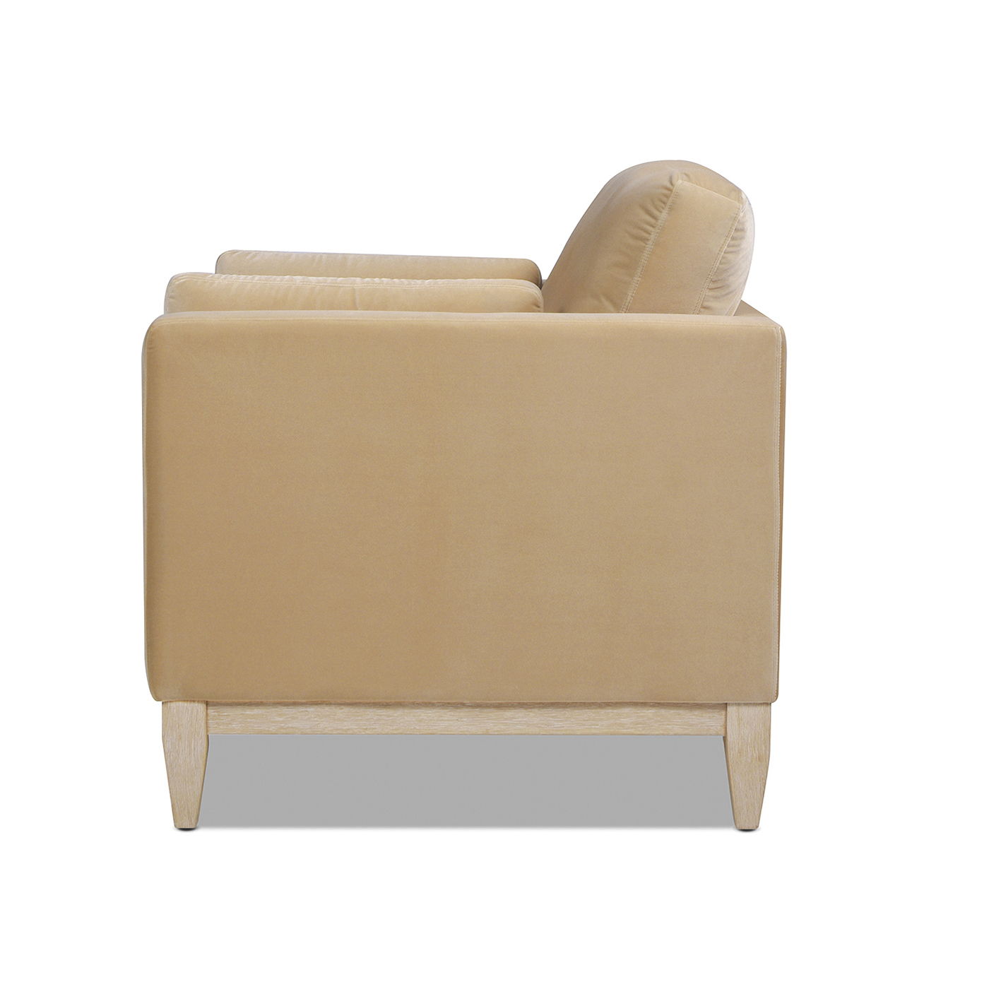 Knox - Modern Farmhouse Arm Chair - Fawn Brown