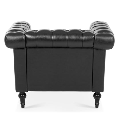 1 Seater Sofa - Black