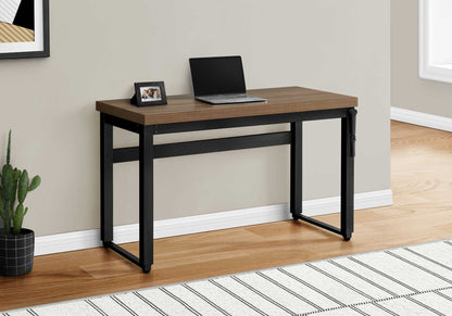 Computer Desk, Home Office, Standing, Adjustable, Laptop, Contemporary & Modern - Walnut