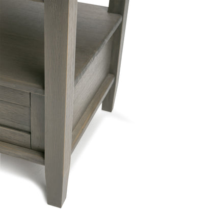 Warm Shaker - End Table - Farmhouse Gray