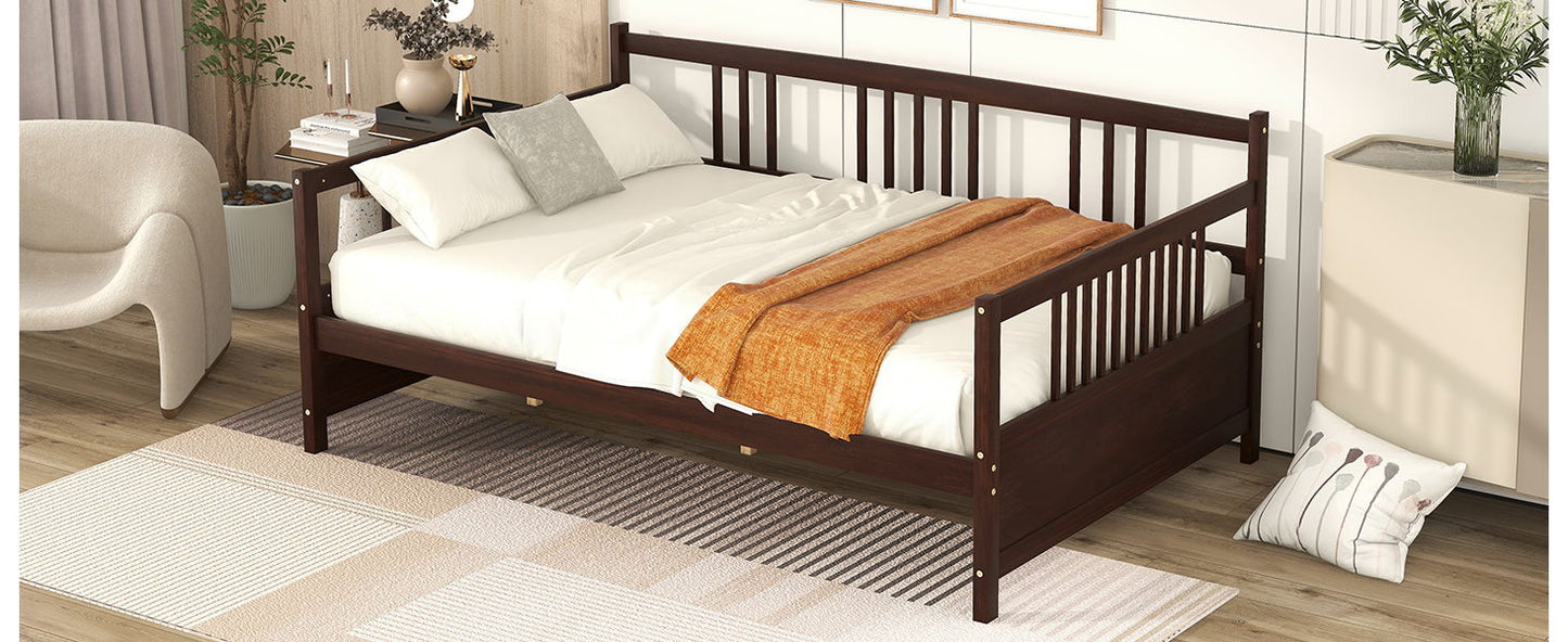 Full Size Daybed With Support Legs - Espresso