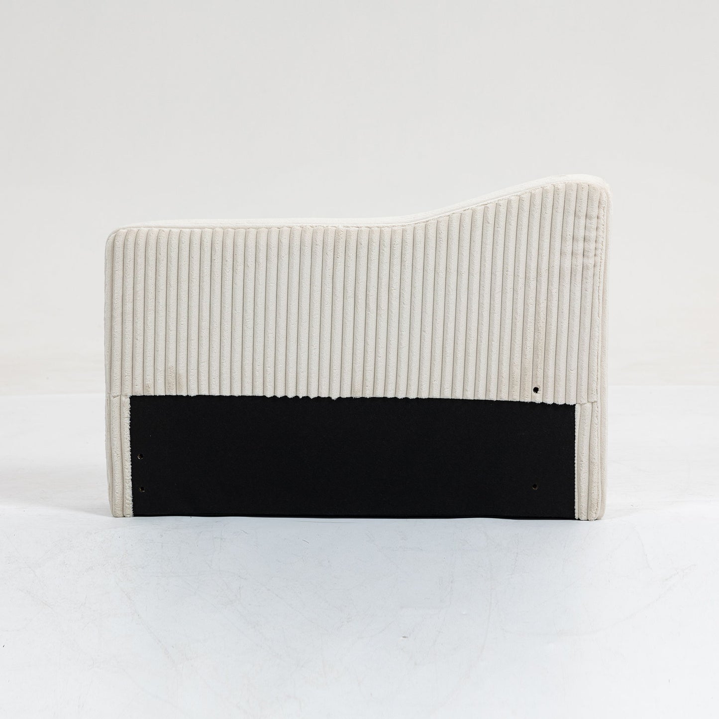 Modular Sofa Single Armrest Backrest Module For Modular Sectional Sofa Couch Side Armrest - Beige