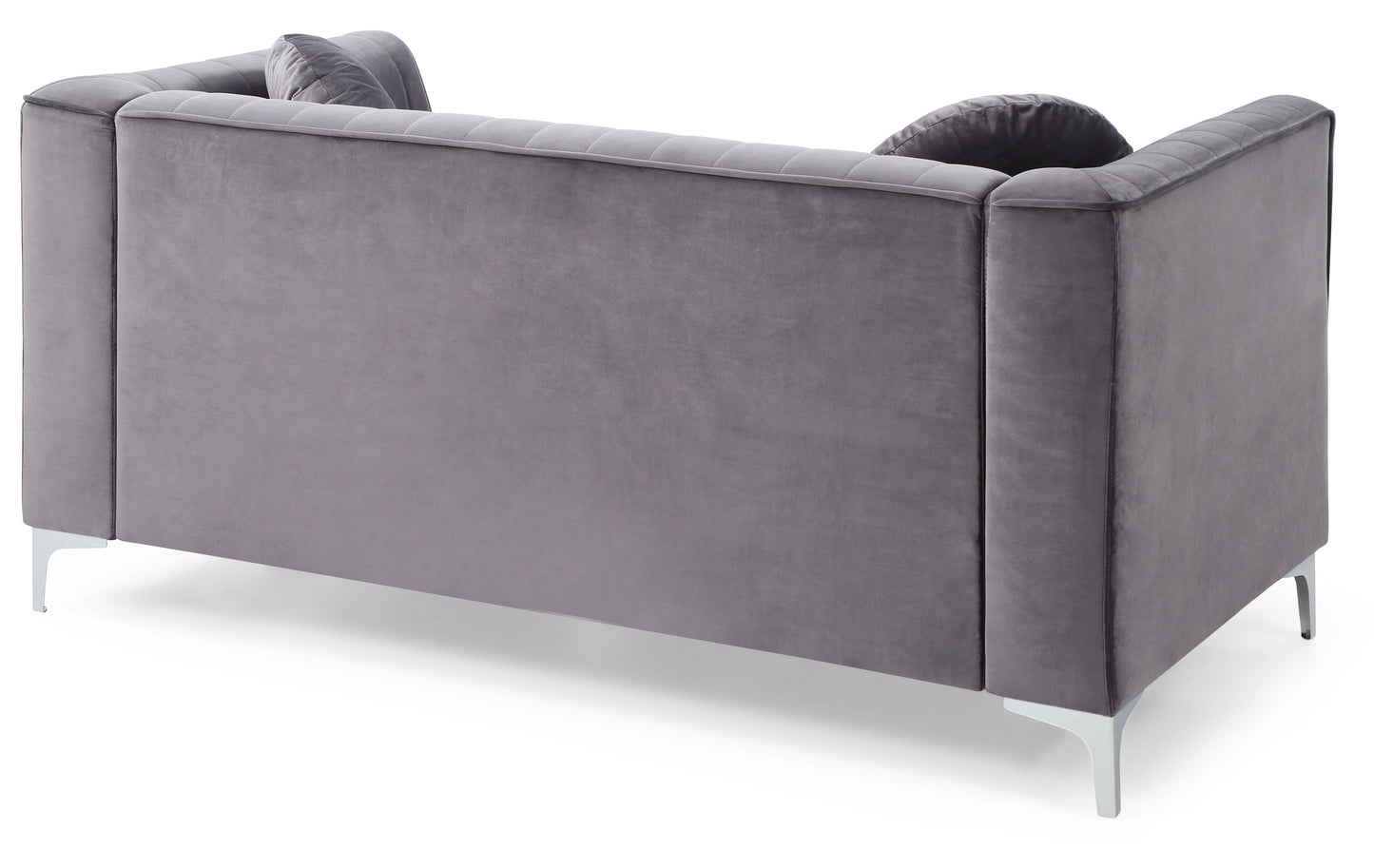Delray - Loveseat - Gray
