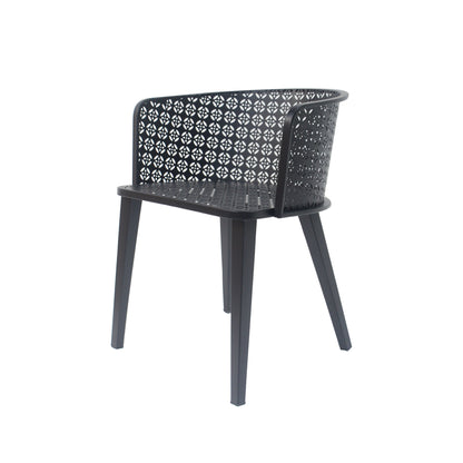 Milan - Outdoor Dining Chair (Set of 2) - Black