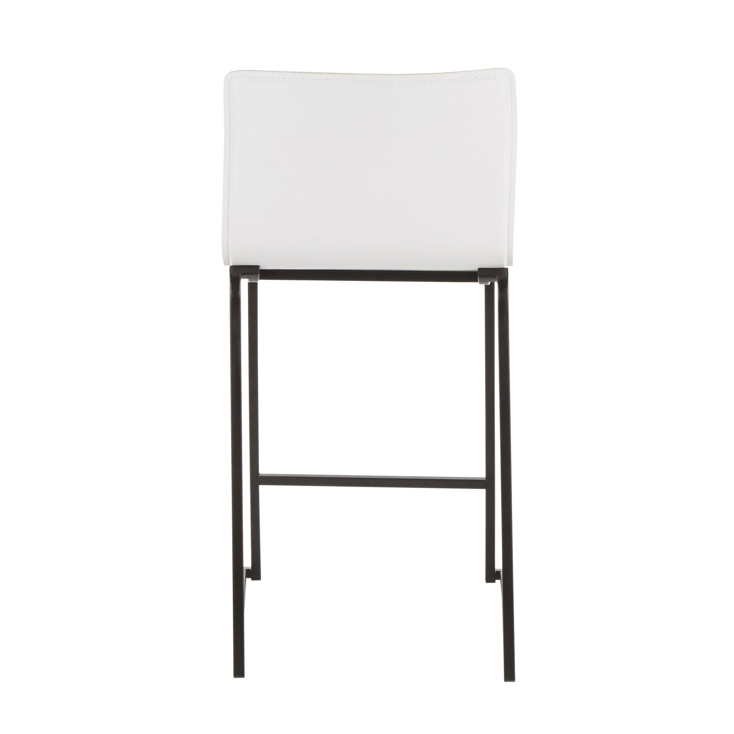 Mara - Contemporary Counter Stool (Set of 2) - Black / White