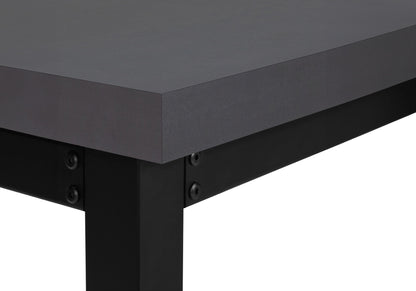 Computer Desk, Home Office, Standing, Adjustable, Laptop, Contemporary & Modern - Gray