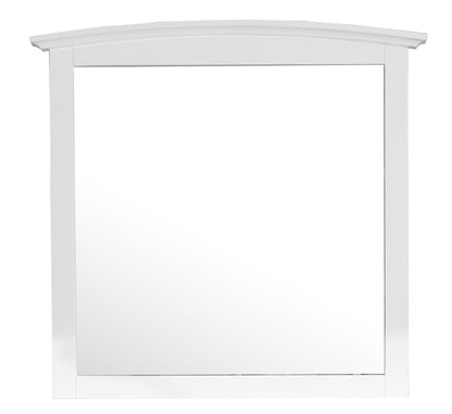 Elegant Wall Mirror - White