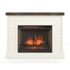 Washington - Fireplace With Mantel - Jasmine Whitewash / Barnwood