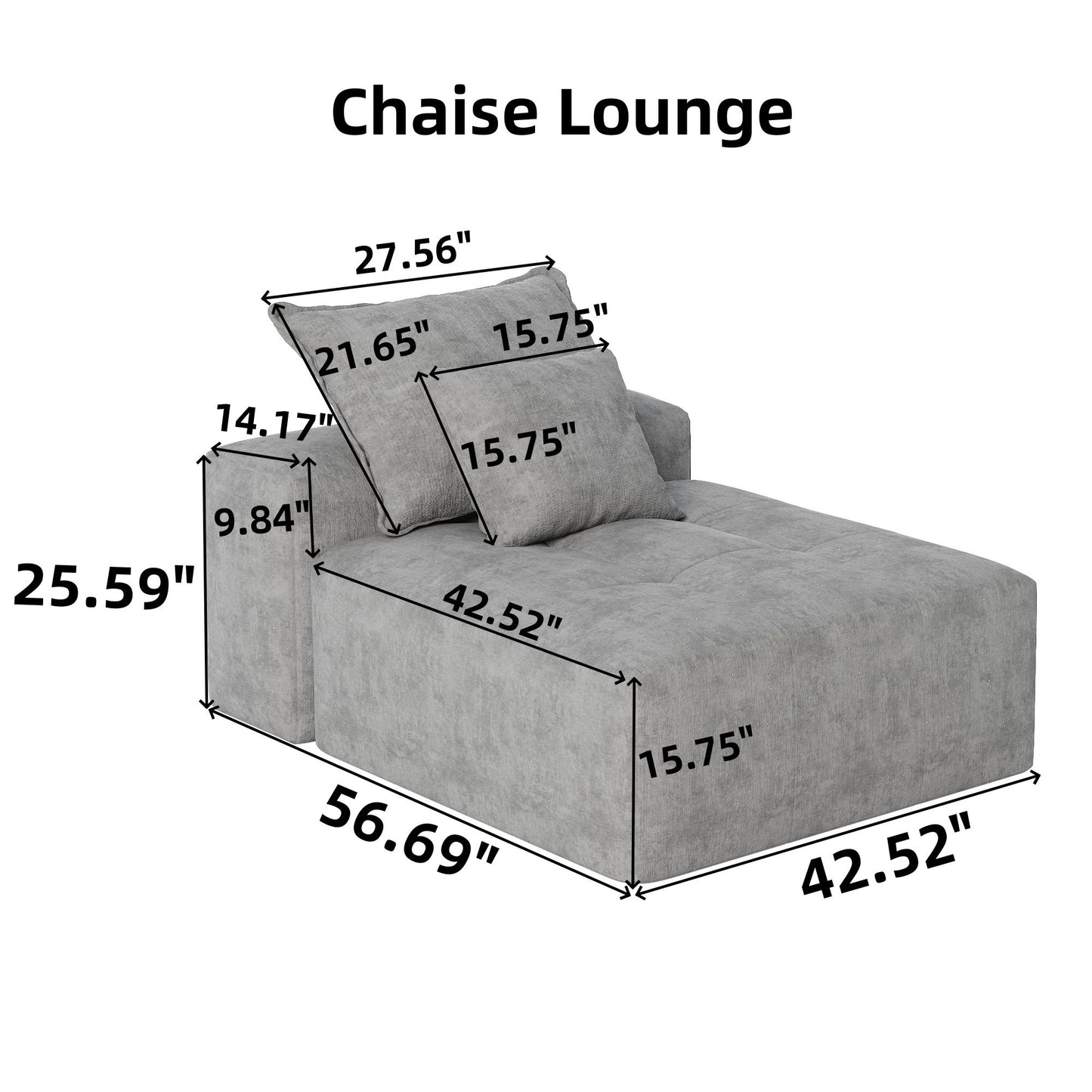 Modern Oversized Modular Sectional Sofa, Sparkling Chenille Fabric Soft Cushion Sofa With 8 Pillows, 8 Pieces Diy Combination Tufted Sofa, No Assembly Required - Beige