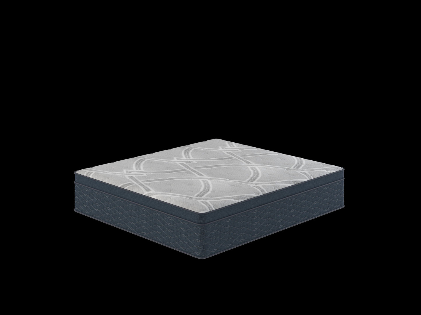 King Euro Top Mattress ComfortCare Hybrid CosmoRest - Gray Mix