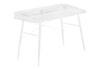 Computer Desk For Home Office, Laptop, Storage Shelves, Convenient Design - White