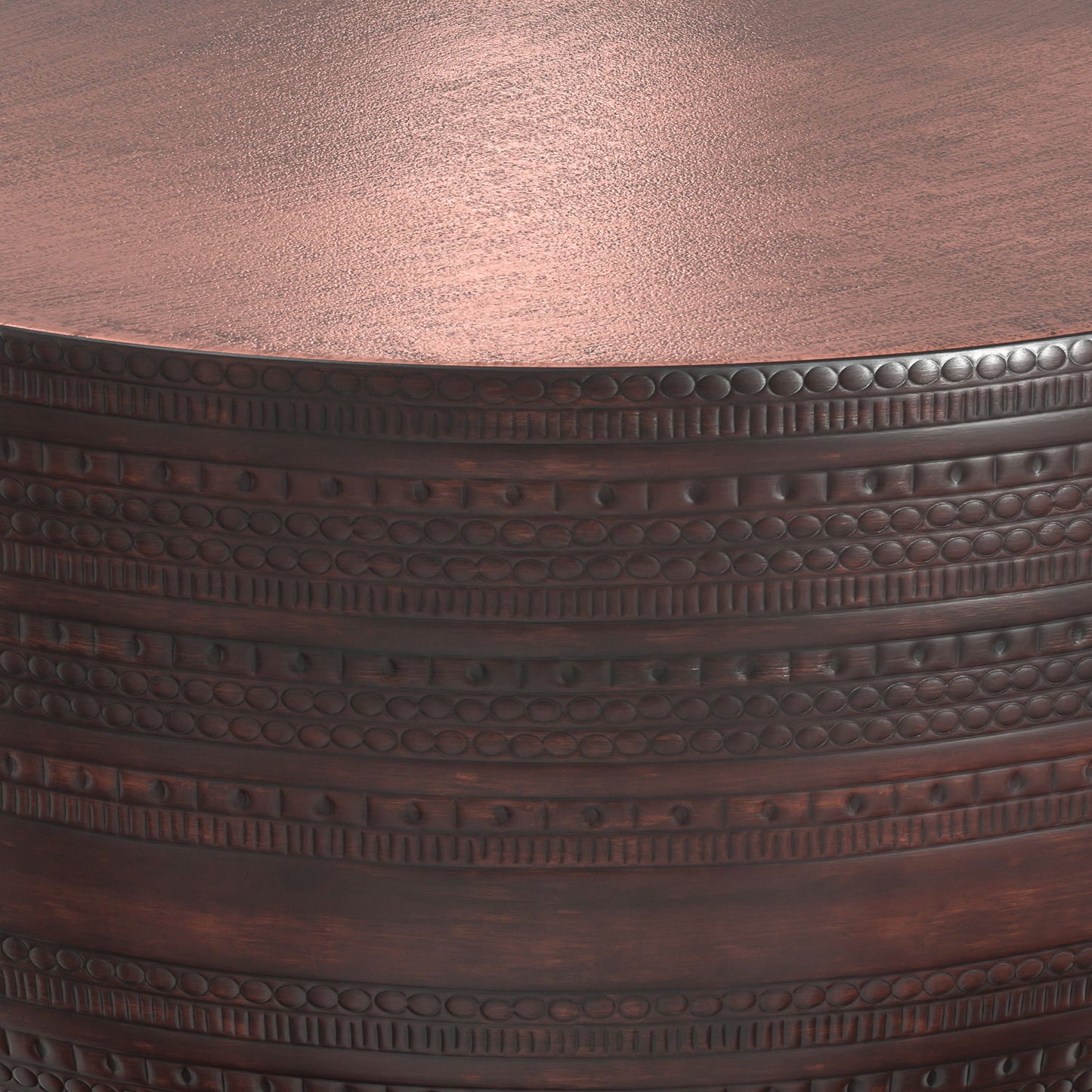 Johnsen - Metal Coffee Table - Bronze