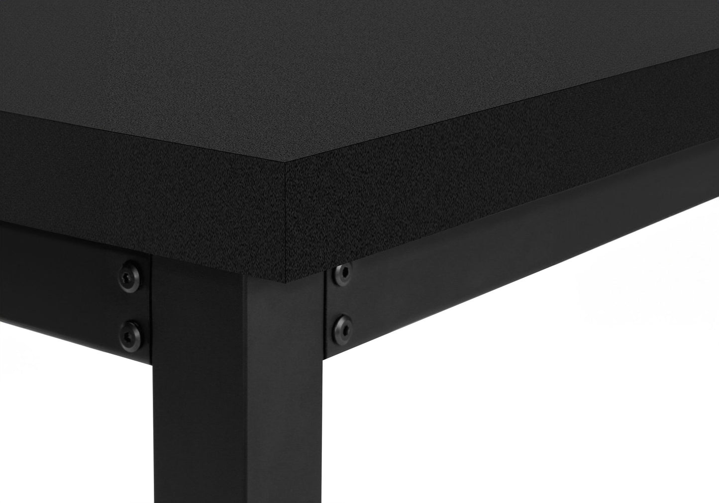 Computer Desk, Home Office, Standing, Adjustable, Laptop, Contemporary - Black