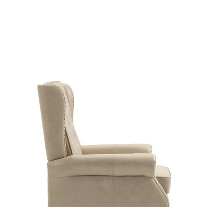 Modern Accent Chair Lounge Chair With Sturdy Wood Legs - Camel