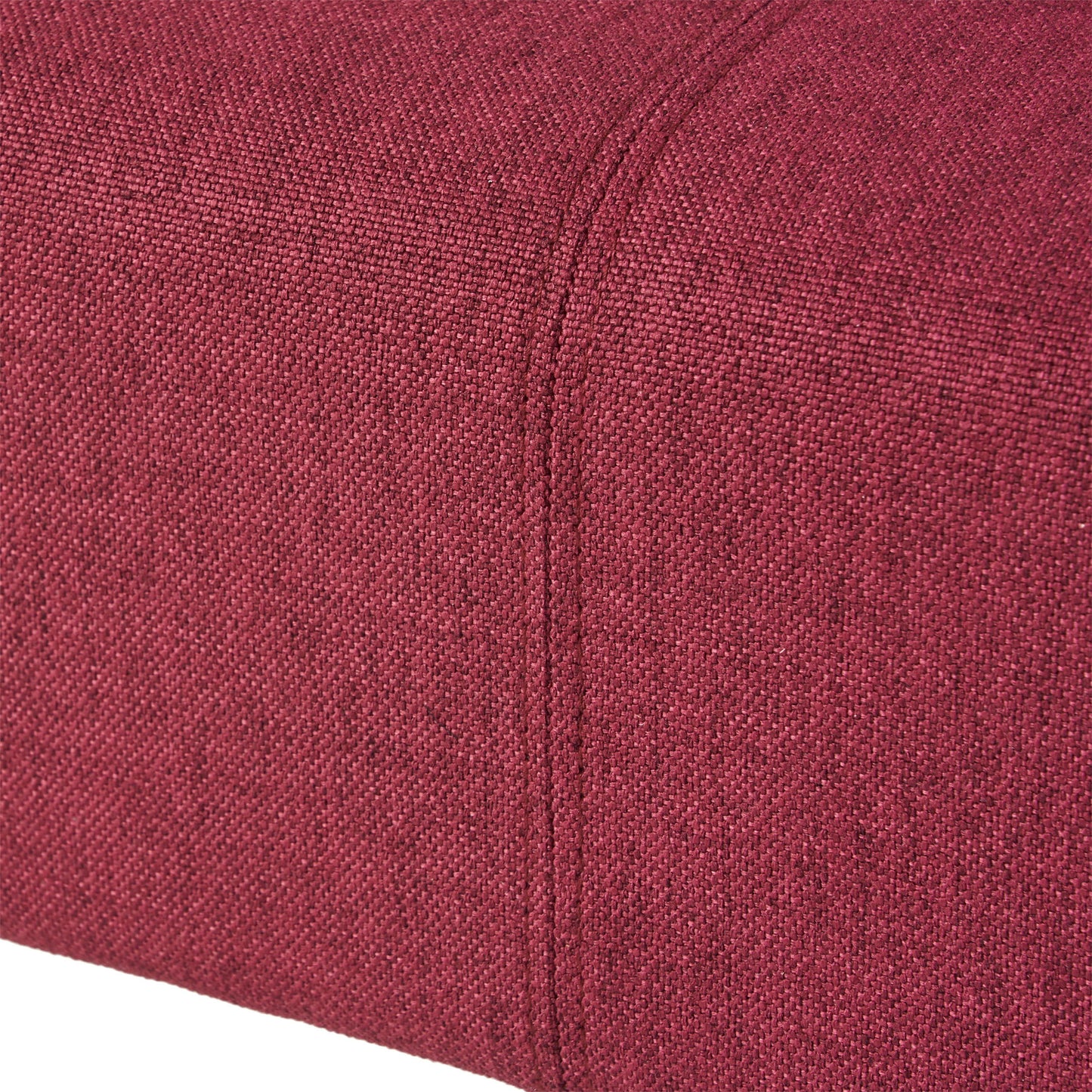 Pertica - Dining Chair Upholstered Armless Chairs (Set of 2) - Red