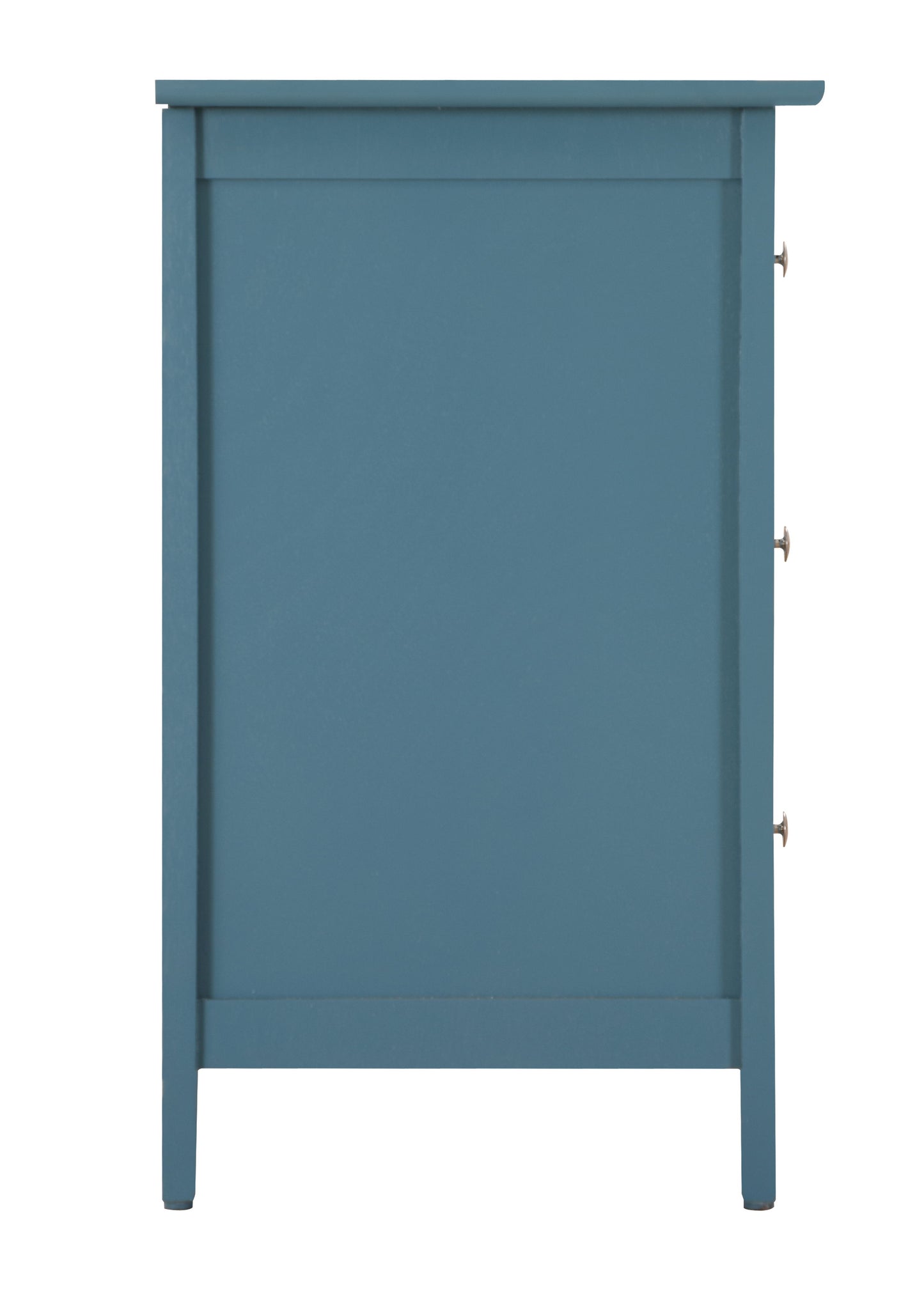 Daniel - Transitional Nightstand - Teal