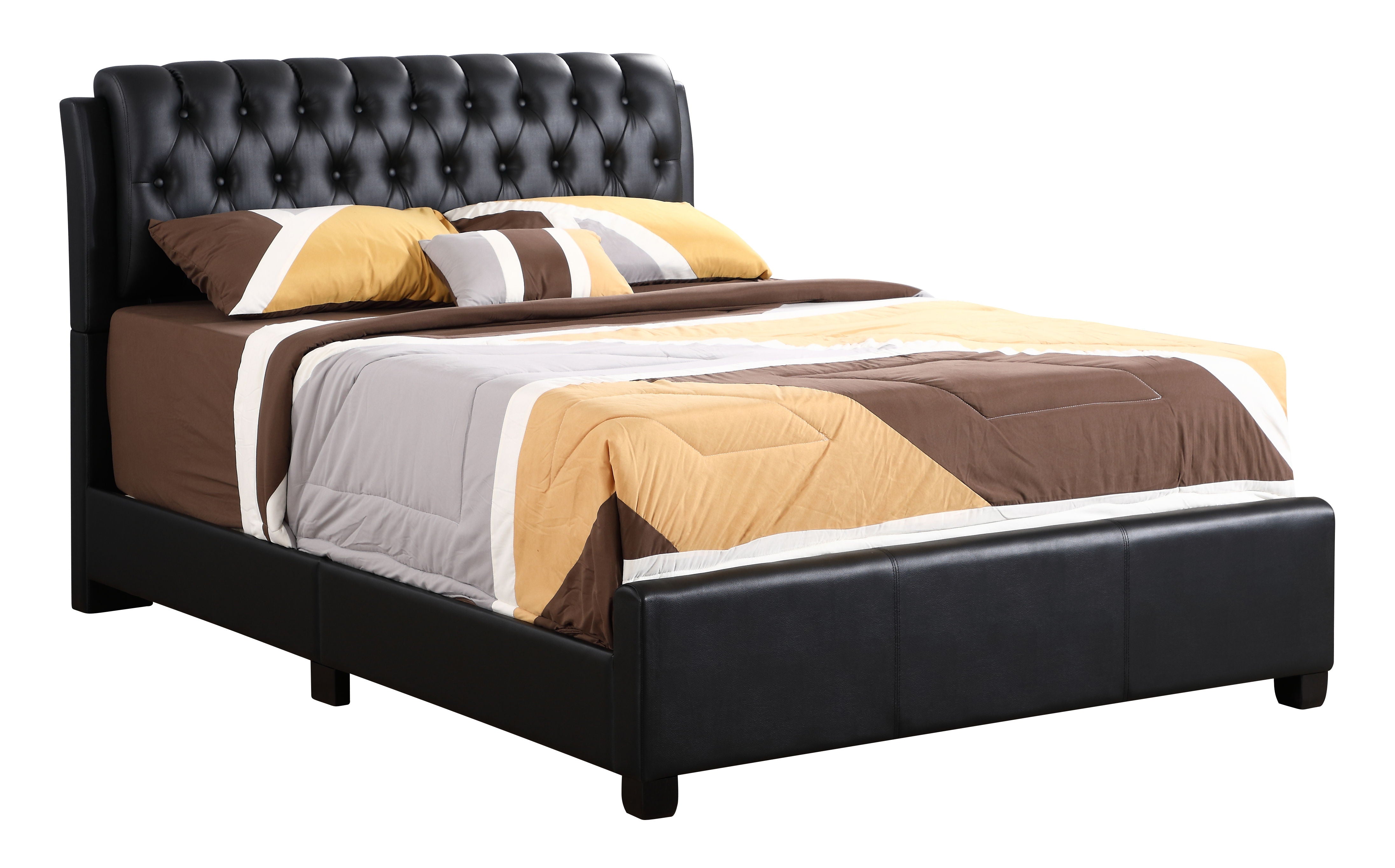 Marilla - King Bed - Black