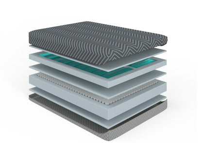 Bed Mattress Queen - Black