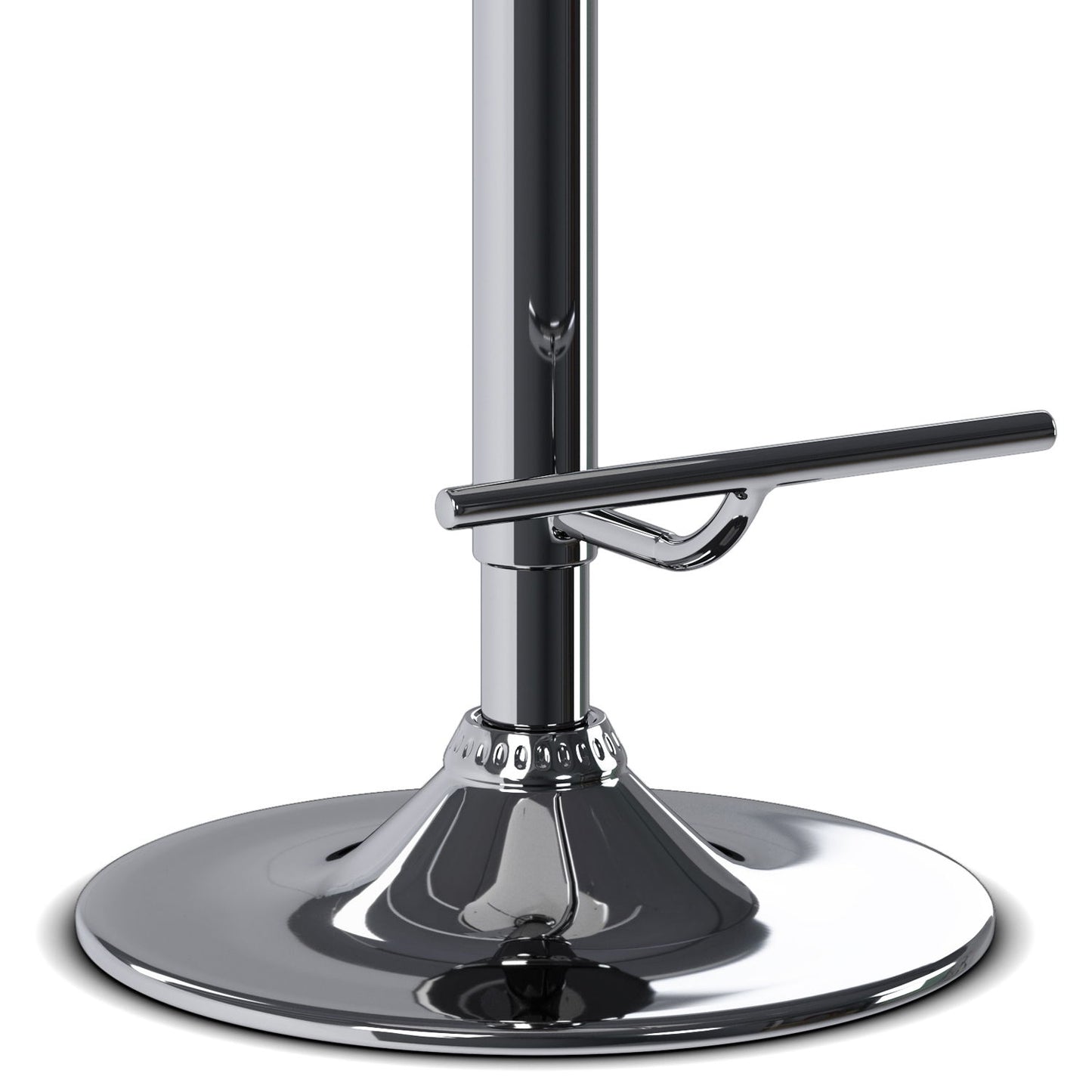 Marana - Bentwood Adjustable Swivel Bar Stool - Distressed Blue