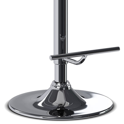 Marana - Bentwood Adjustable Swivel Bar Stool - Distressed Blue