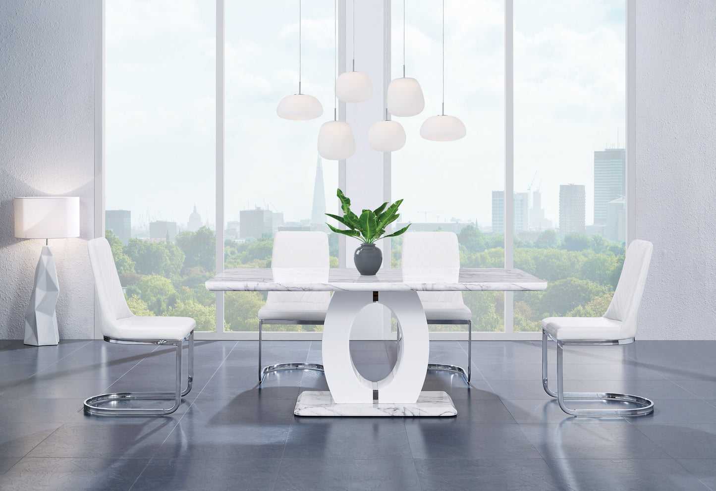 Stelle - Dining Chair (Set of 2) - White