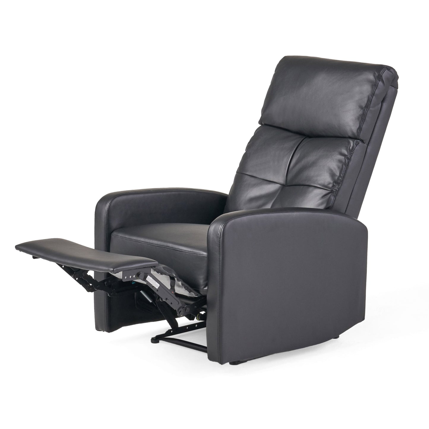 Wide Manual Standard Recliner - Black