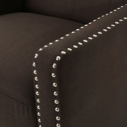 Classic Push Back Chair - Coffee