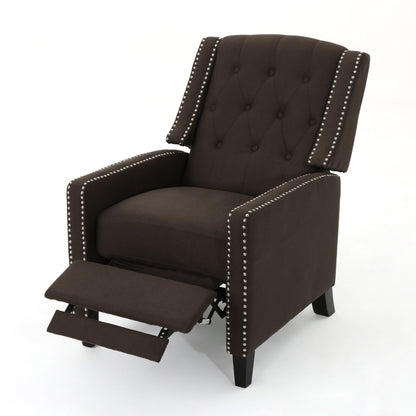 Classic Push Back Chair - Coffee