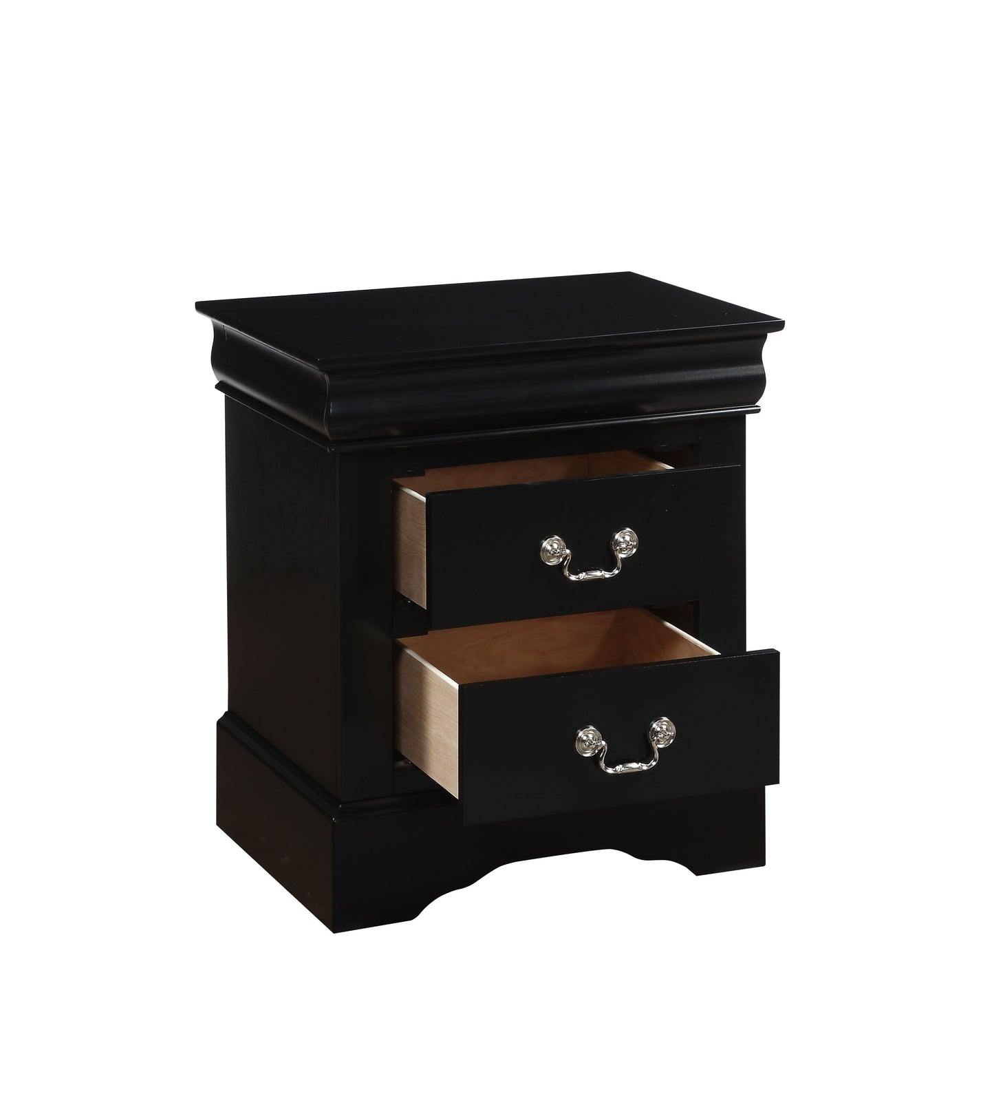 Louis Philippe III - Nightstand - Black