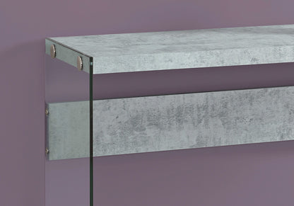 Accent Console Table For Entryway, Contemporary - Gray