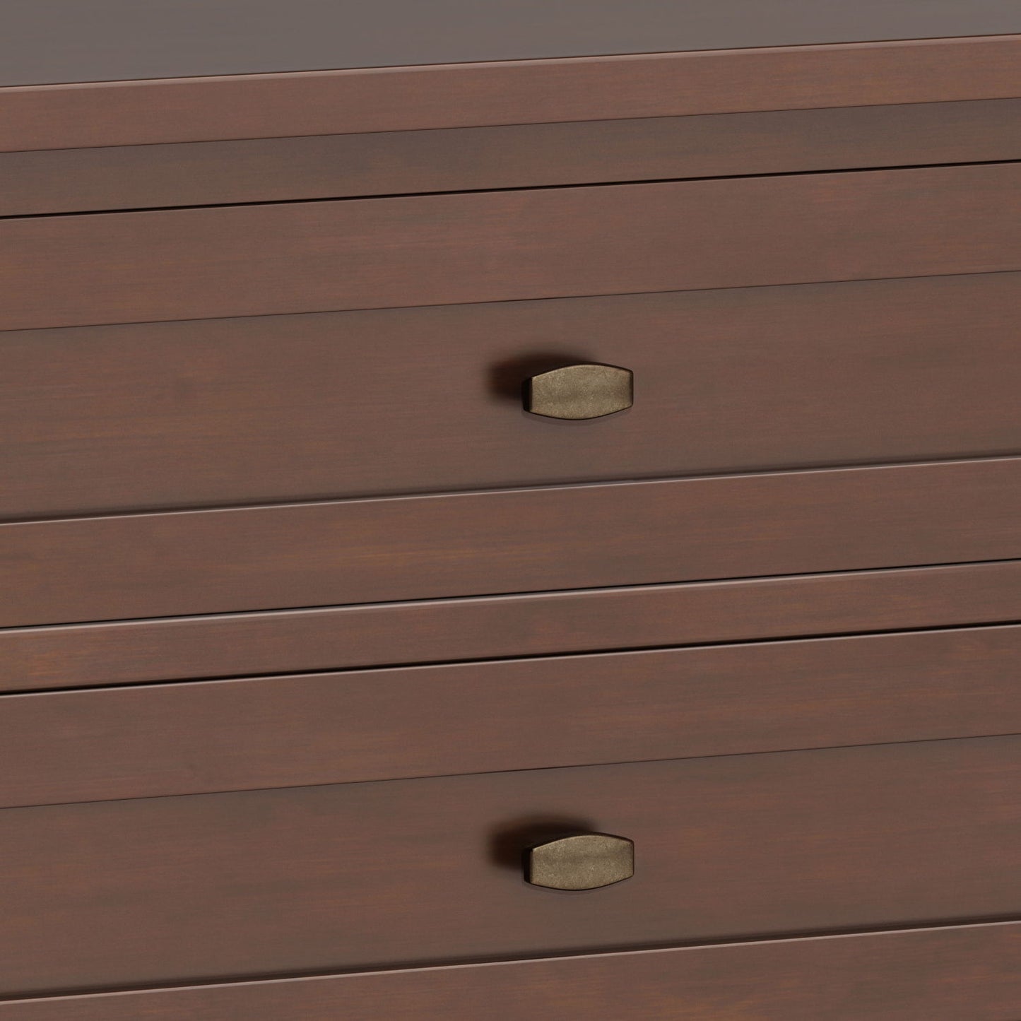 Warm Shaker - Bedside Table - Russet Brown