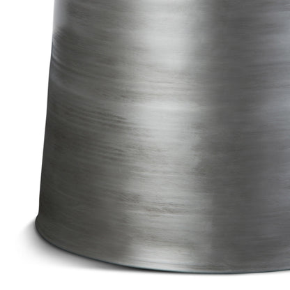 Toby - Metal Accent Table - Silver