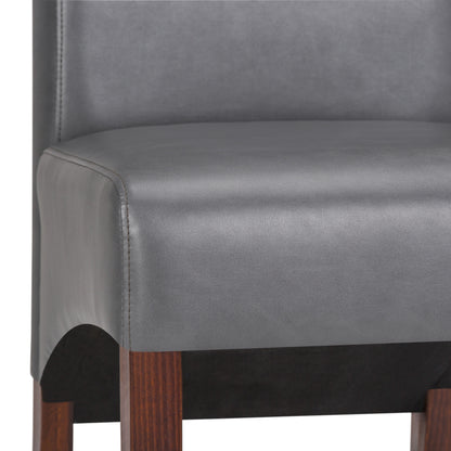 Avalon - Deluxe Parson Dining Chair (Set of 2) - Stone Gray