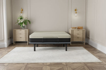 Gel Comfort - 12" Queen Soft Mattress - Black / Gray