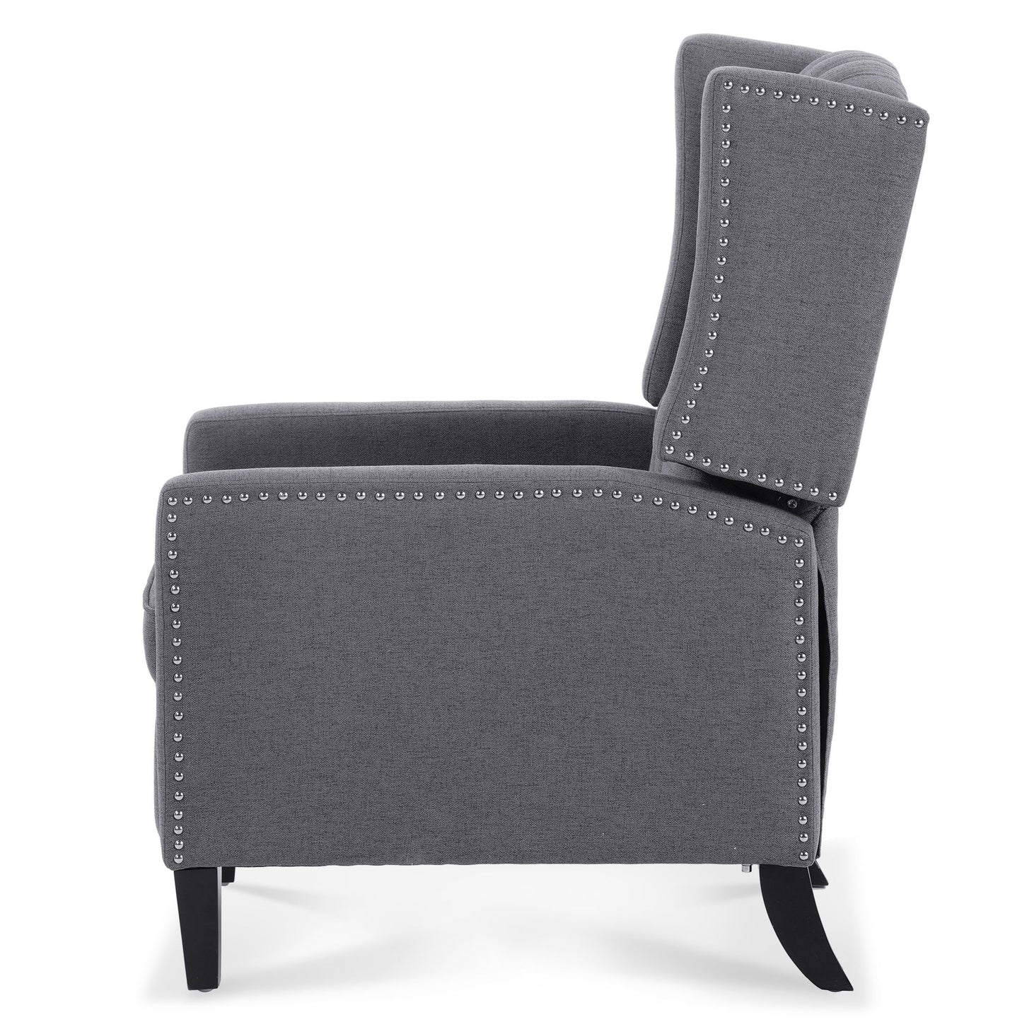 Manual Wing Chair Recliner - Gray