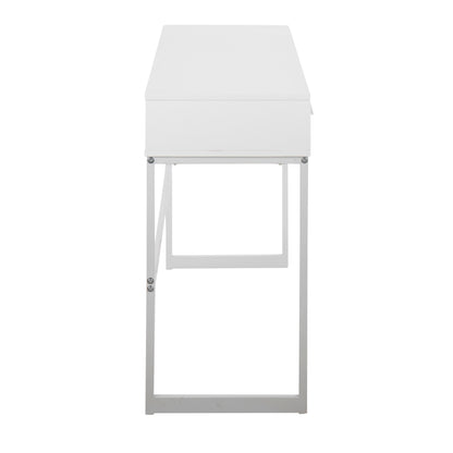 Franklin - Contemporary Console Table - White