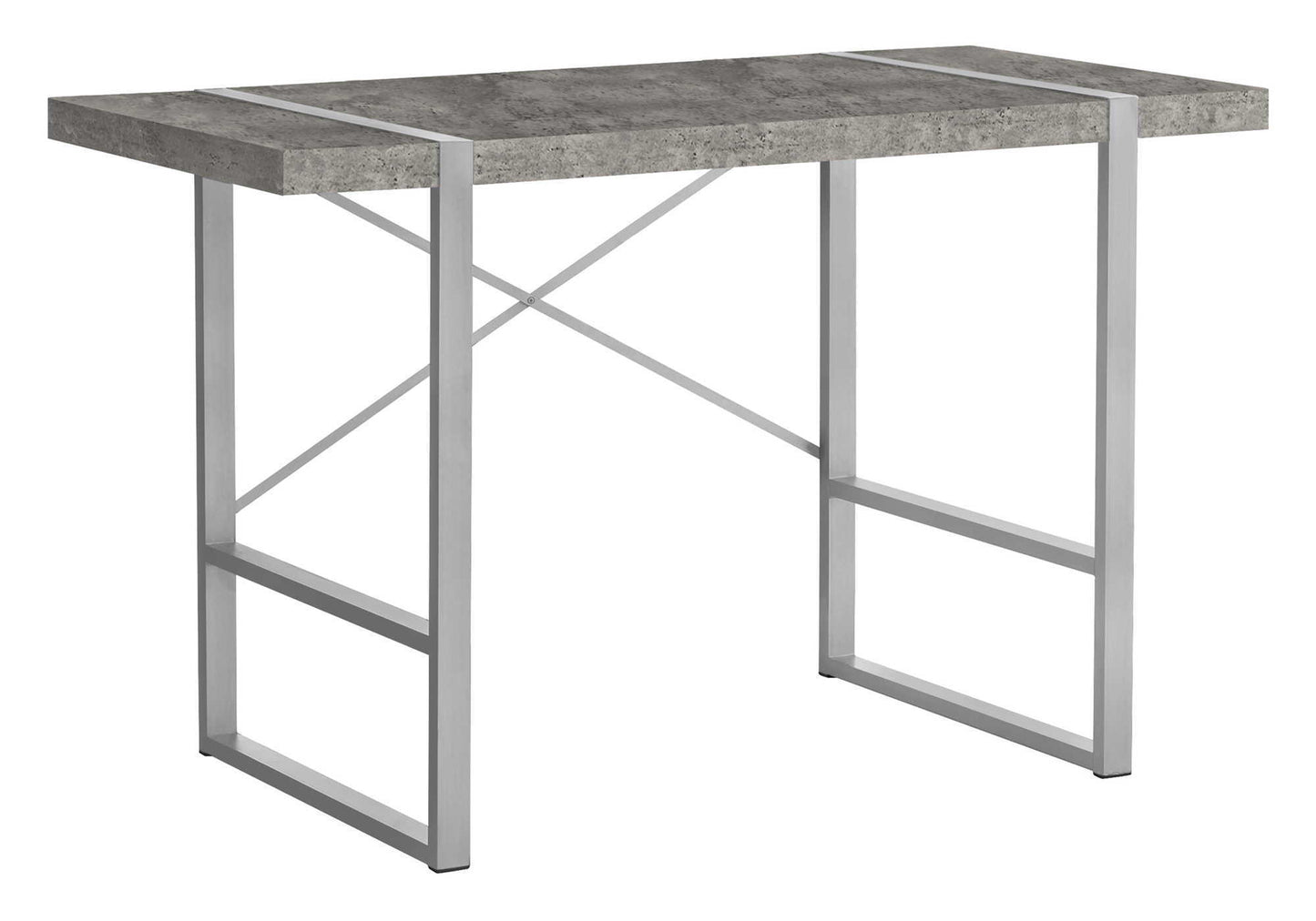 Computer Desk For Home Office, Laptop, Contemporary And Modern - Gray
