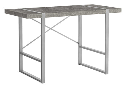 Computer Desk For Home Office, Laptop, Contemporary And Modern - Gray