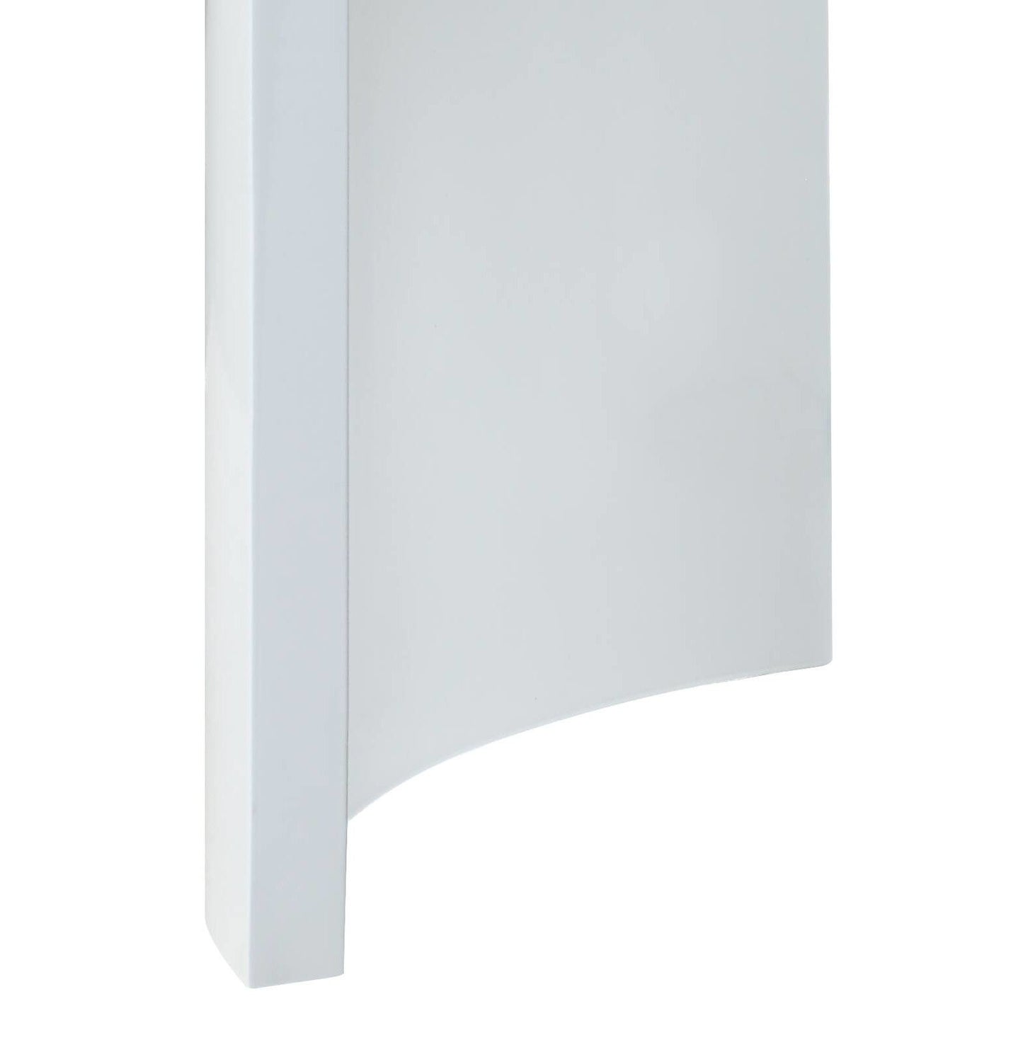 Zoma - High Gloss End Table - Oak / White