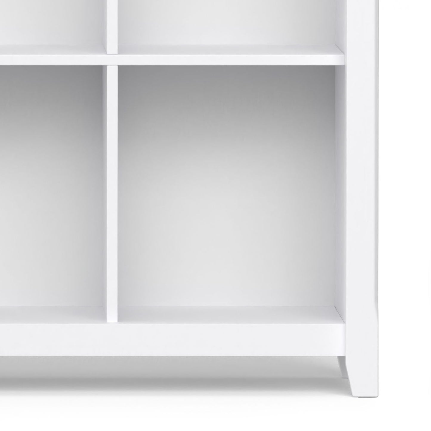 Acadian - 12 Cube Storage - White